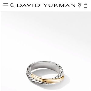 David Yurman Crossover ring